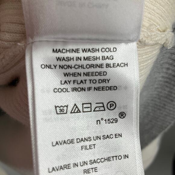 Ralph Lauren Classy Cardigan Sweater Draped Stripes Relaxed Old Money Medium - Picture 6 of 16